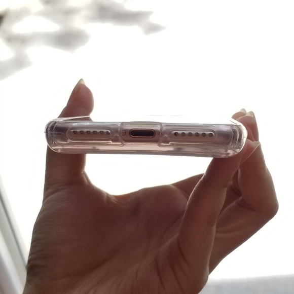 iPhone Silver Holographic Glitter Case - Picture 4 of 4